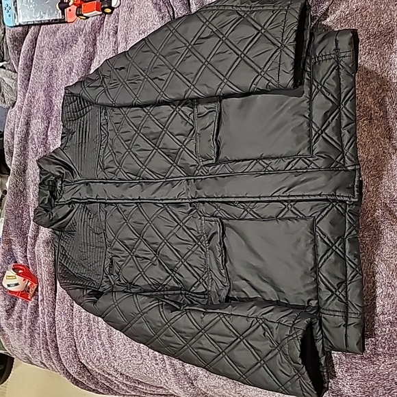 Marc New York Andrew Marc lightweight black puffer jacket like new Men XL - Picture 1 of 8